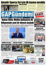 GAP GÜNDEMİ