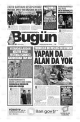 KAHRAMANMARAŞ'TA BUGÜN