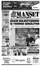 KAHRAMANMARAŞ MANŞET