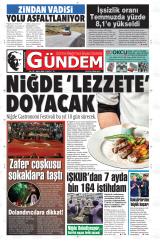 DÜNDEN BUGÜNE GÜNDEM