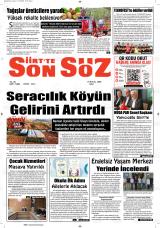 SİİRT’TE SON SÖZ