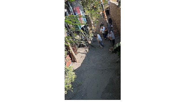Şirince’de dere yatağı ıslah çalışması tamamlandı