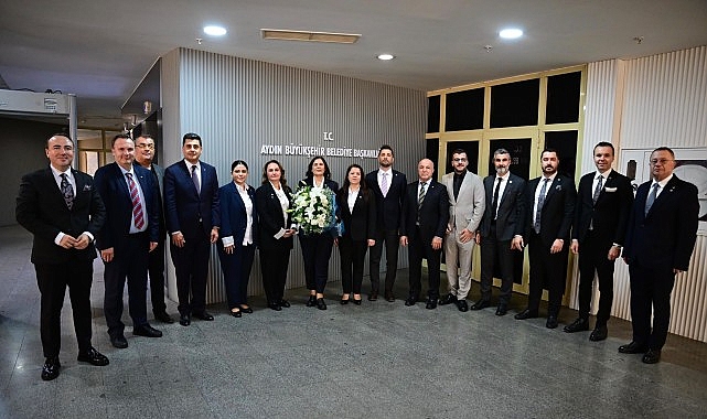Başkan Çerçioğlu’na Aydın Sanayi Odası’ndan Ziyaret